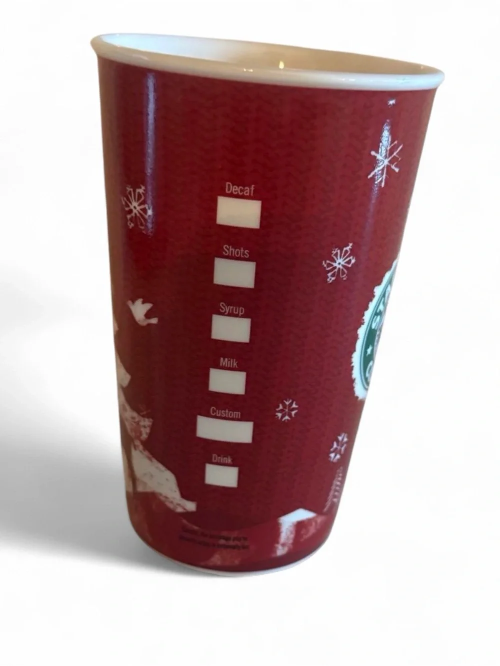 Starbucks Red Deer Tree 16oz Mug